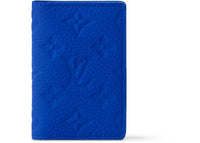 Louis Vuitton Pocket Organizer Taurillon Colormania Blue