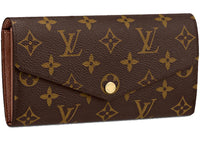 Louis Vuitton Sarah Wallet Monogram Brown