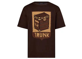 Louis Vuitton Short-Sleeved Cotton Intarsia Crewneck Sienna - vue 360
