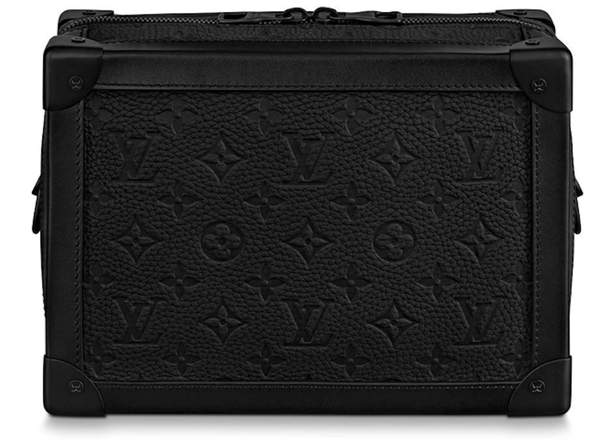 Louis Vuitton Soft Trunk Monogram Embossed Black - vue secondaire B