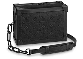 Louis Vuitton Soft Trunk Monogram Embossed Black - vue 360