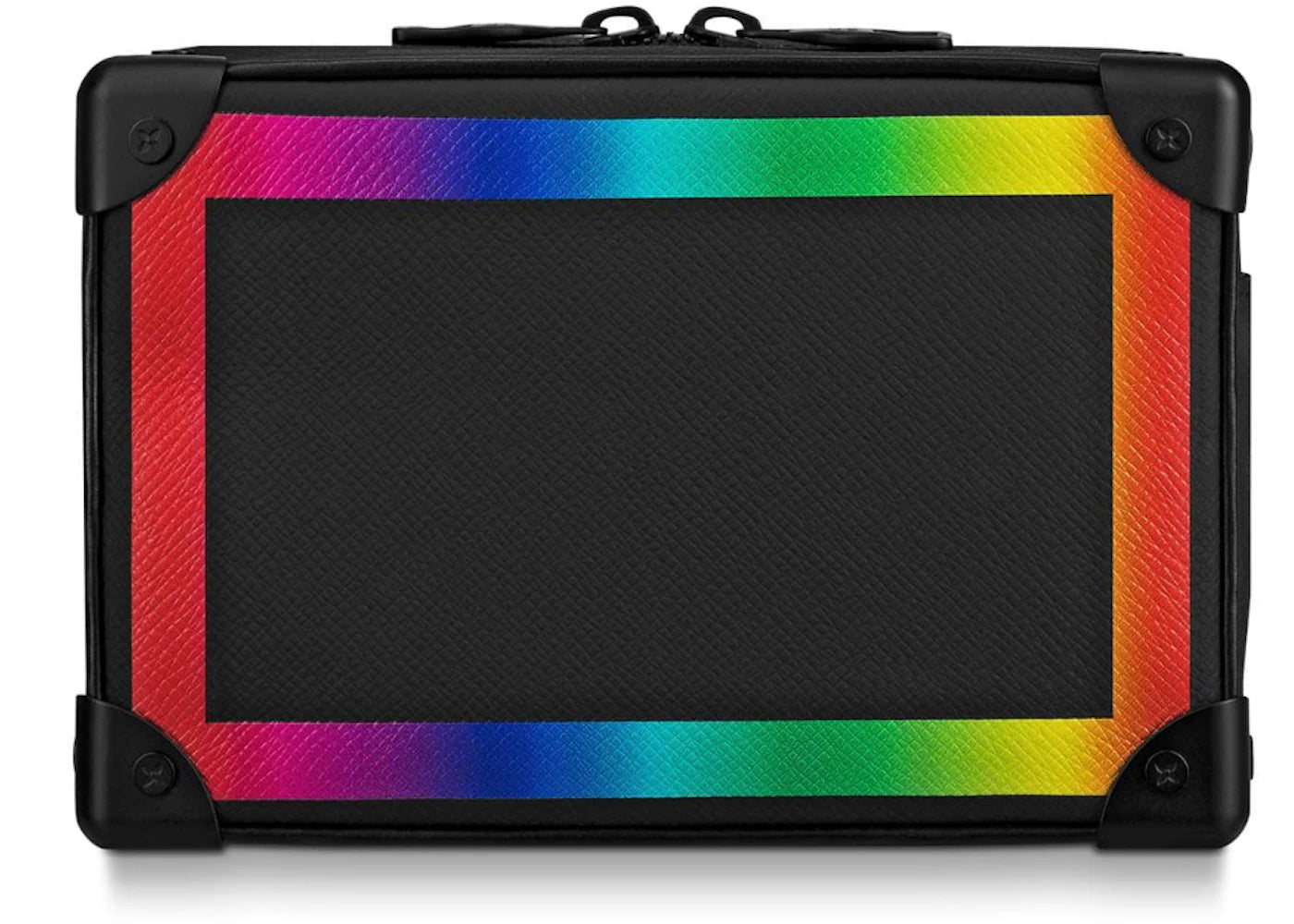 Louis Vuitton Soft Trunk Taiga Mini Black/Rainbow - vue secondaire B