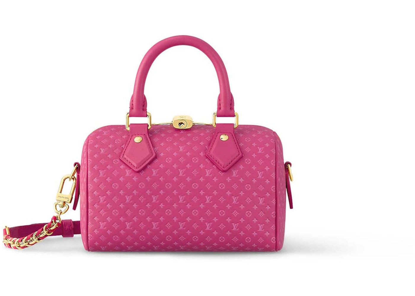 Louis Vuitton Speedy Bandouliere 20 Pink - vue secondaire A