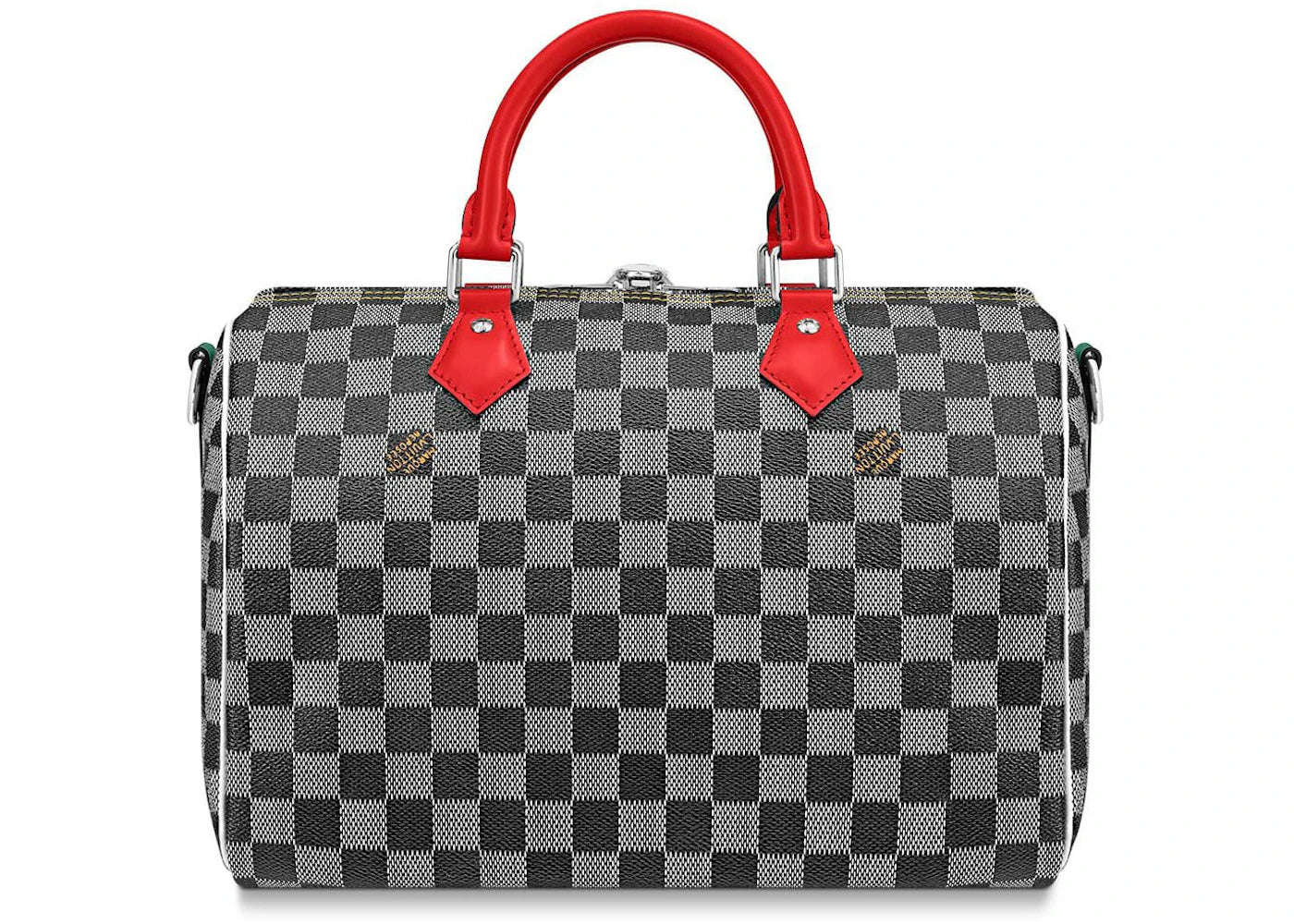 Louis Vuitton Speedy Bandouliere Damier 30 Black/White - vue secondaire B