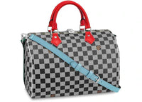 Louis Vuitton Speedy Bandouliere Damier 30 Black/White