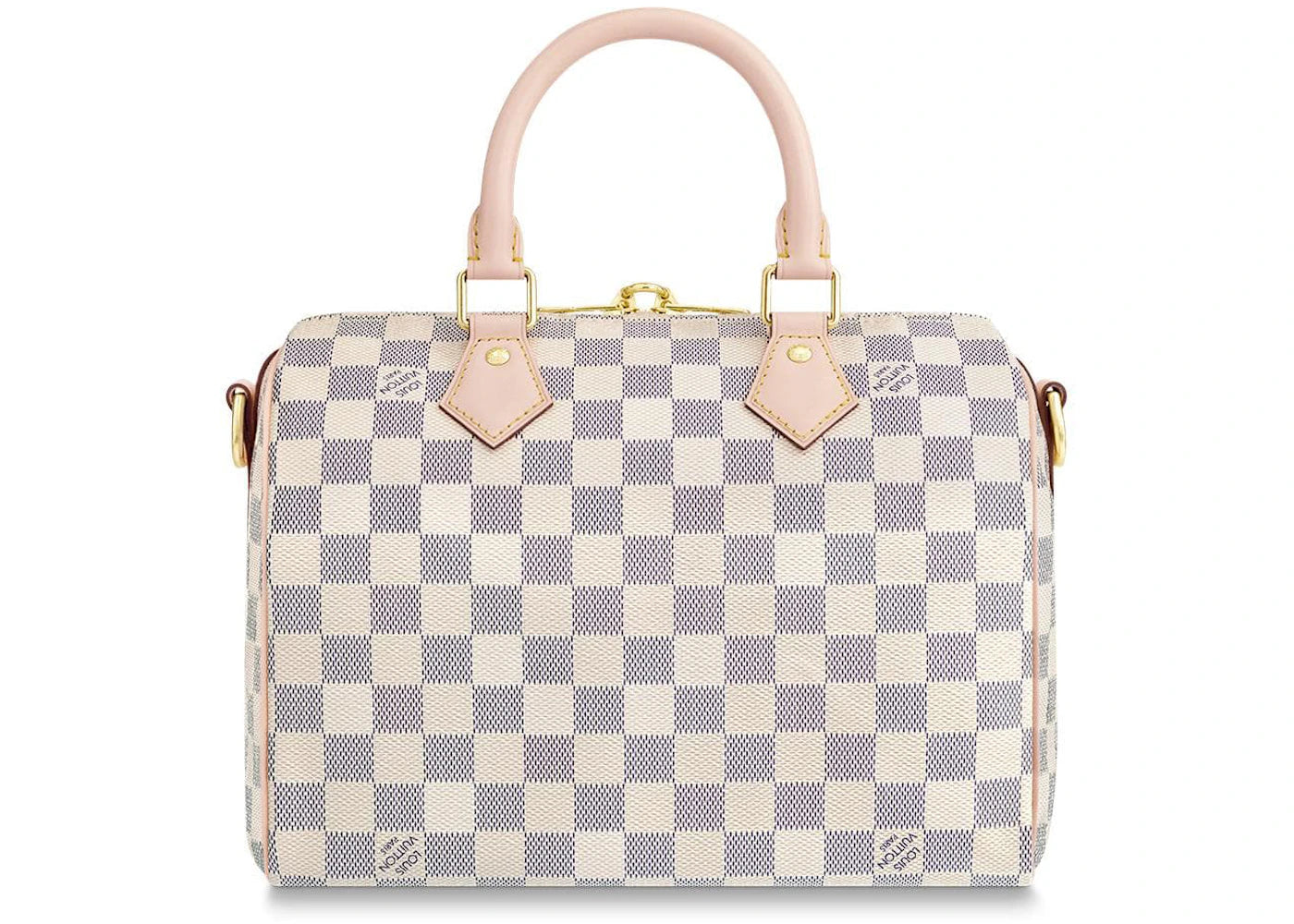 Louis Vuitton Speedy Bandouliere Damier Azur 25 White/Blue - vue secondaire A
