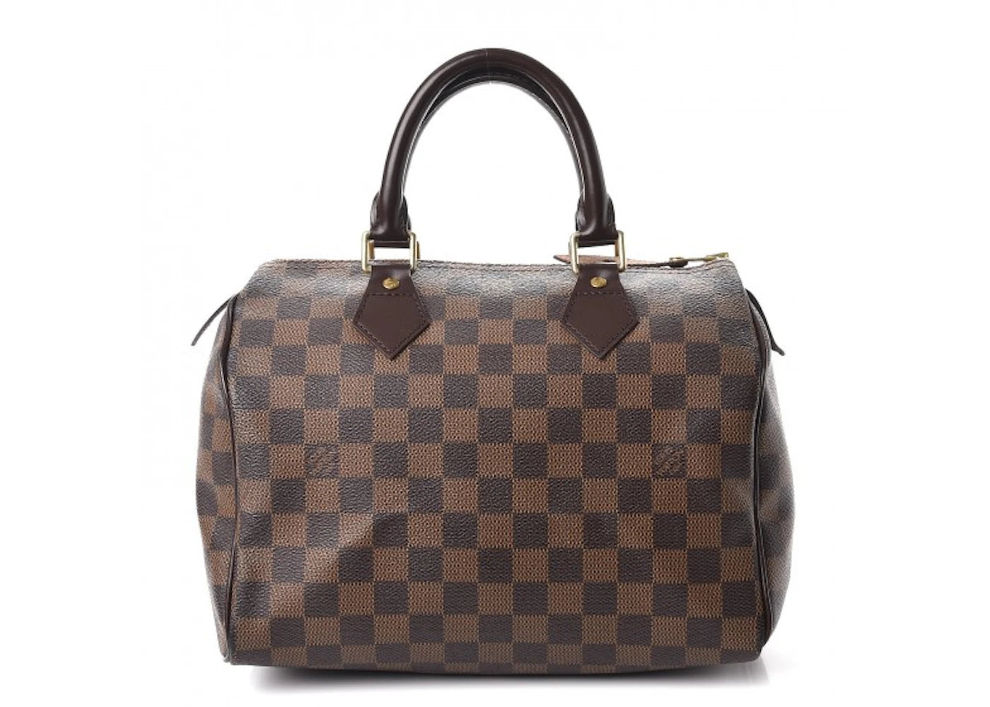Louis Vuitton Speedy Bandouliere Damier Ebene Time Trunk 25 Brown Multicolor - vue 360