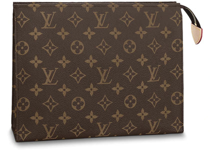 Louis Vuitton Toiletry Pouch 26 Monogram Brown - authentic Louis Vuitton product