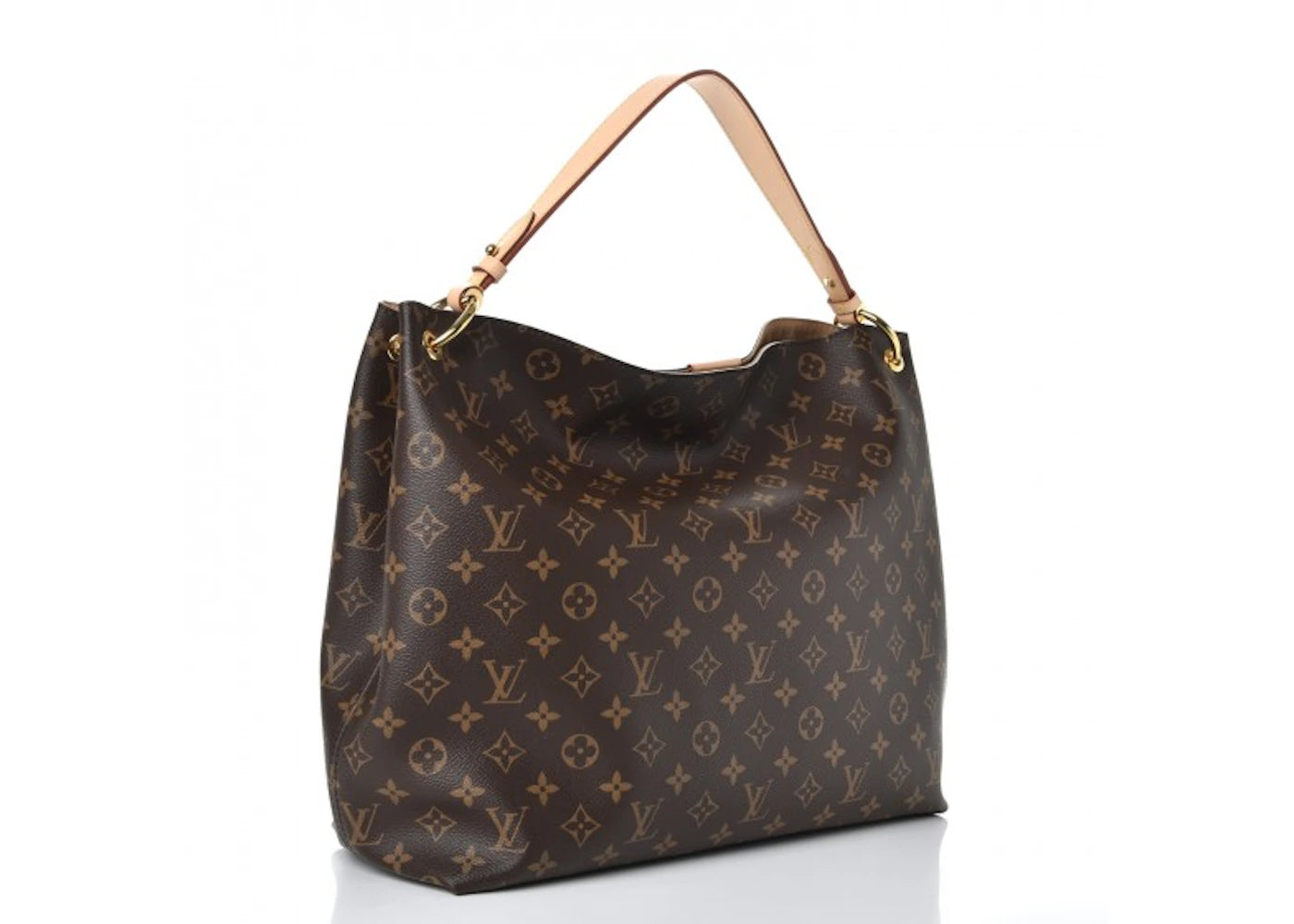 Louis Vuitton Tote Graceful Monogram MM Braun - vue secondaire A