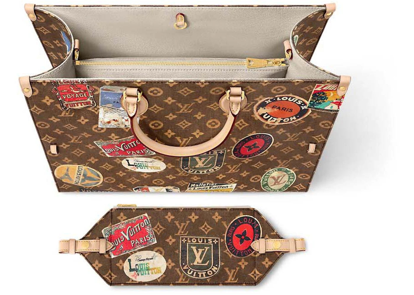 Louis Vuitton Voyage OnTheGo Monogram - vue secondaire B