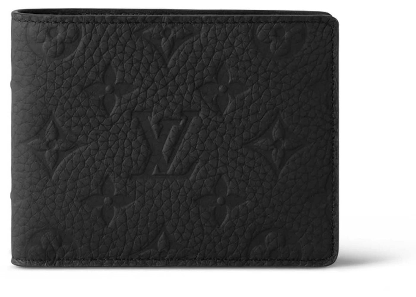 Louis Vuitton Wallet Multiple Taurillon Black - vue secondaire A