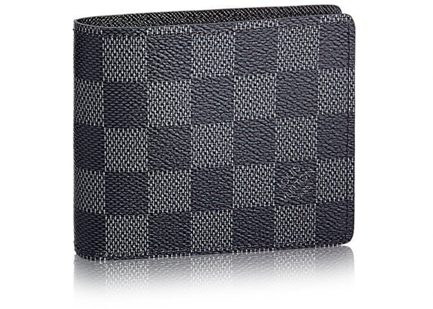 Louis Vuitton Wallet Slender Damier Graphite Gray/Black - vue secondaire A