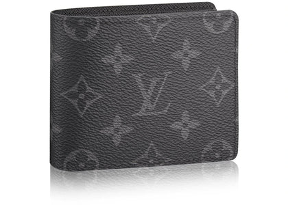 Louis Vuitton Slender Wallet Monogram Eclipse - authentic Louis Vuitton product