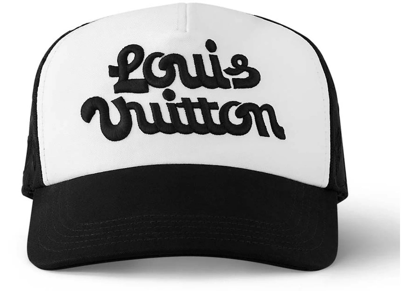 Louis Vuitton by Tyler, the Creator Mesh Signature Cap Black - vue secondaire A