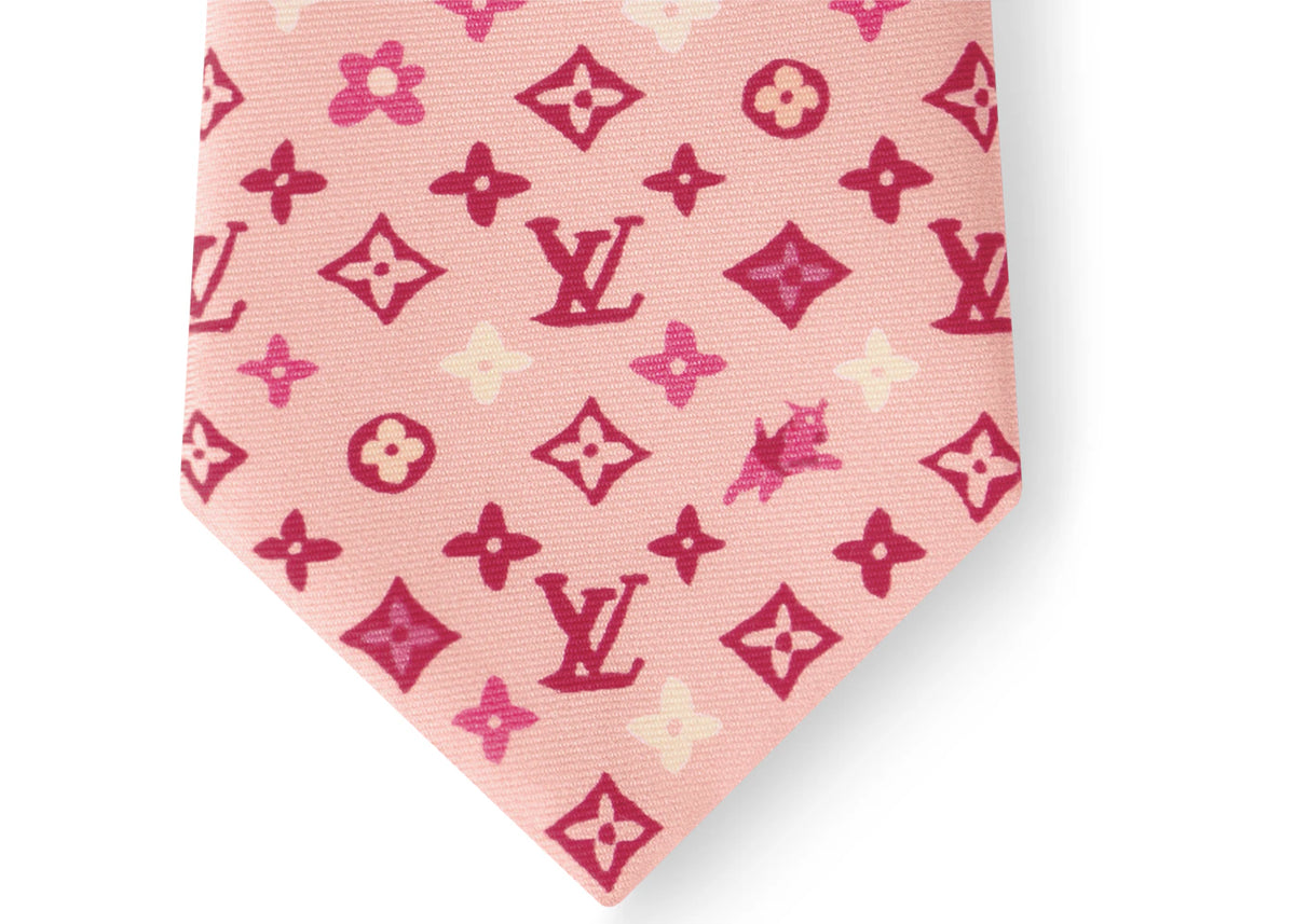 Louis Vuitton by Tyler, the Creator Monogram Craggy Tie Pink - vue secondaire B