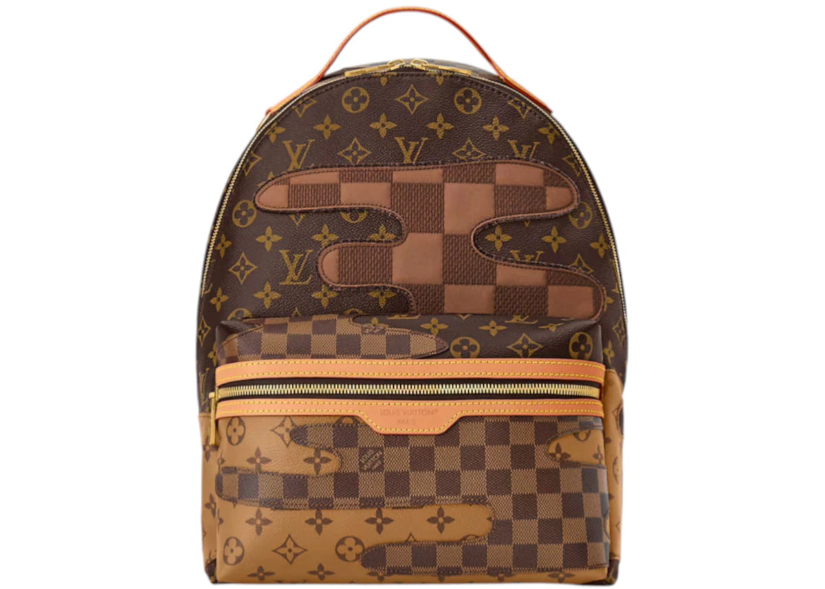 Louis Vuitton x Nigo Discovery Backpack PM Brown - vue secondaire A