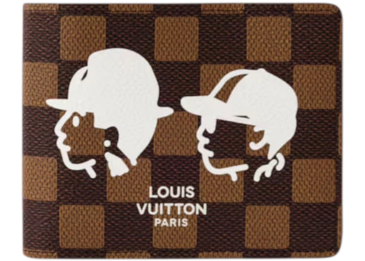 Louis Vuitton x Nigo Multiple Wallet Brown - vue 360