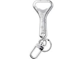 Louis Vuitton x Supreme Key Chain Silver - vue 360