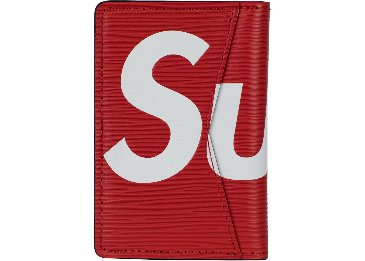 Louis Vuitton x Supreme Pocket Organizer Epi Red - vue secondaire B