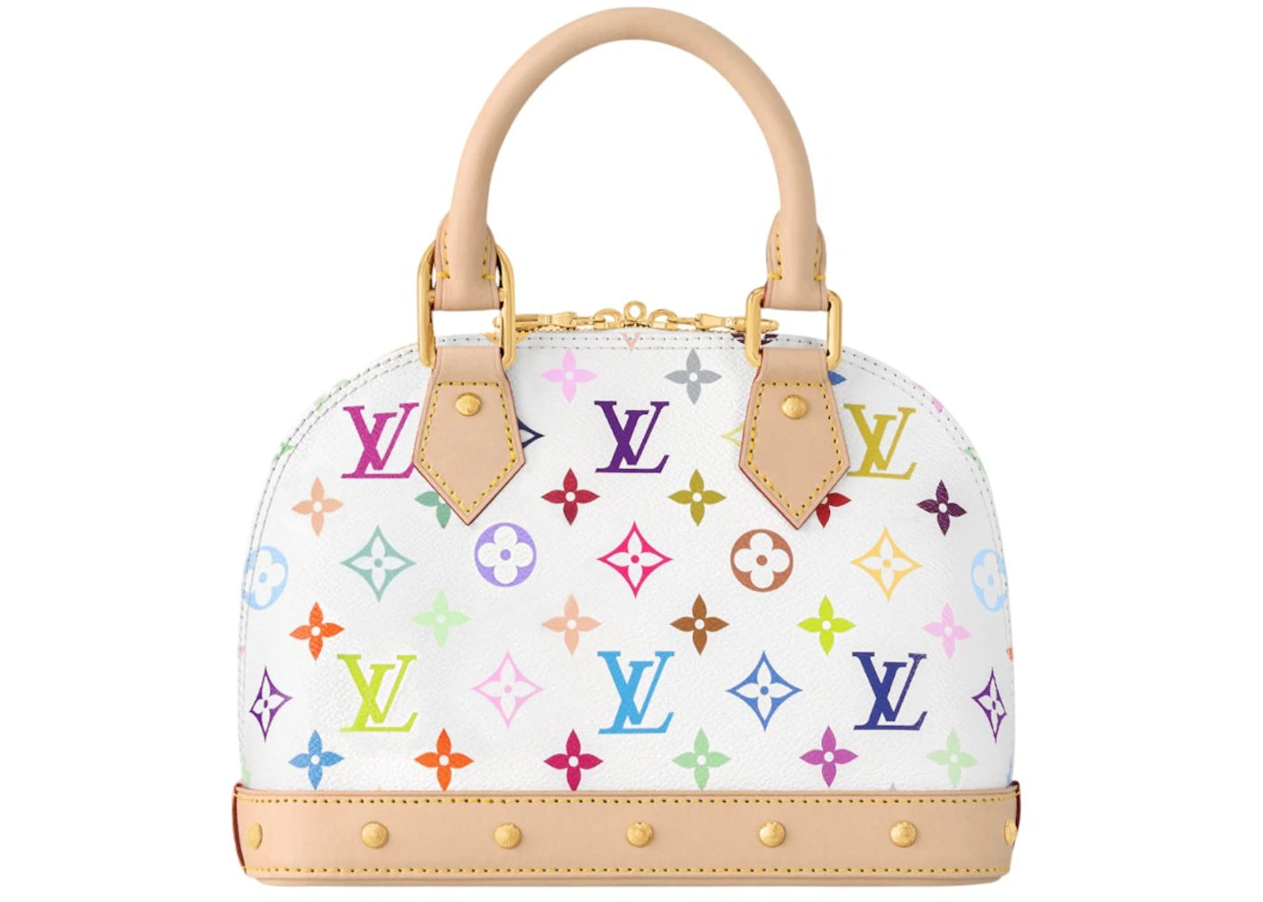 Louis Vuitton x Takashi Murakami Alma BB Multicolored - vue secondaire A