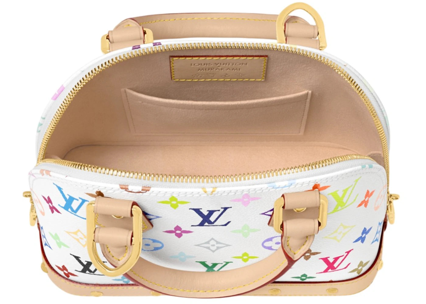 Louis Vuitton x Takashi Murakami Alma BB Multicolored - vue secondaire B