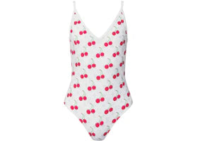 Louis Vuitton x Takashi Murakami Cherry Swimsuit White - vue 360