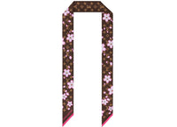 Louis Vuitton x Takashi Murakami Monogram Cherry Blossom Bandeau BB Sakura Brown