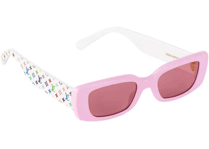 Louis Vuitton x Takashi Murakami Multigram Cat Eye Sunglasses Pink - authentic Louis Vuitton product