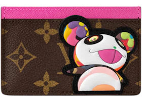 Louis Vuitton x Takashi Murakami Panda Card Holder Monogram - vue 360