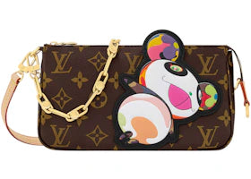 Louis Vuitton x Takashi Murakami Panda Pochette Accessories Monogram - vue 360