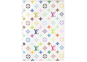 Louis Vuitton x Takashi Murakami Passport Cover Multicolored - vue 360