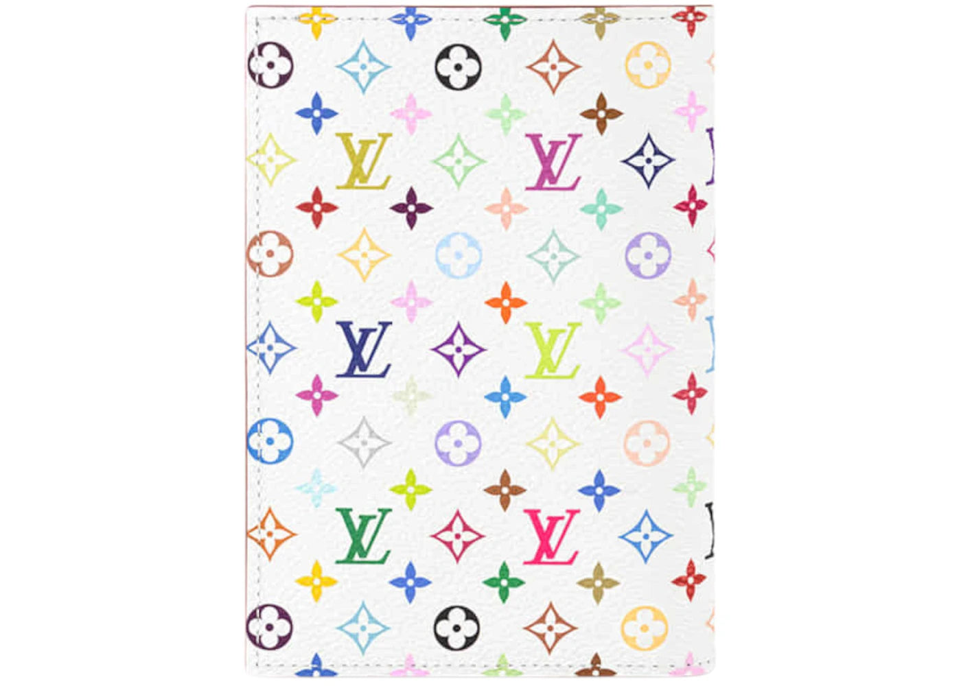 Louis Vuitton x Takashi Murakami Passport Cover White Multicolored - vue secondaire A