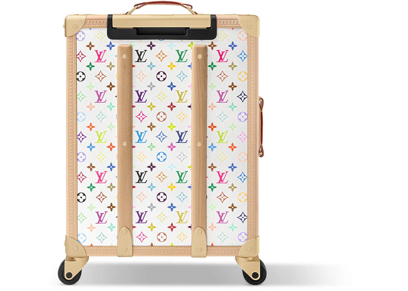 Louis Vuitton x Takashi Murakami Rolling Trunk White Multicolored - vue secondaire B