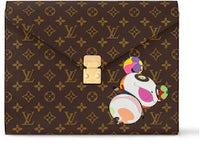 Louis Vuitton x Takashi Murakami Superflat Characters Mark Folder Panda Monogram