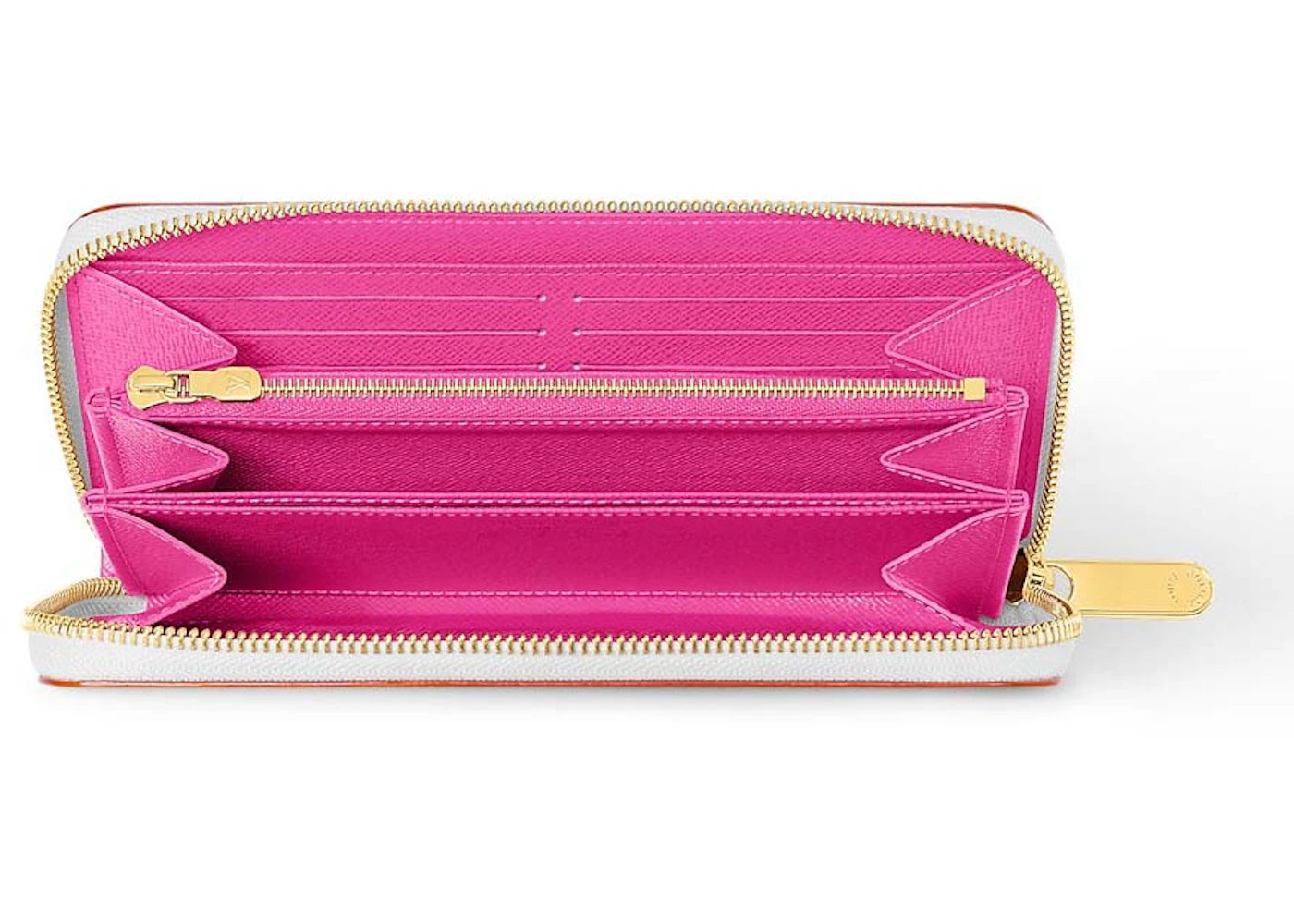 Louis Vuitton x Takashi Murakami Zippy Wallet White Multicolored - vue secondaire B