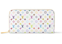 Louis Vuitton x Takashi Murakami Zippy Wallet White Multicolored