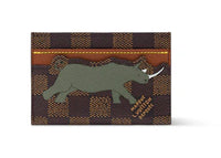 Louis Vuitton x The Darjeeling Limited Double Card Holder Brown