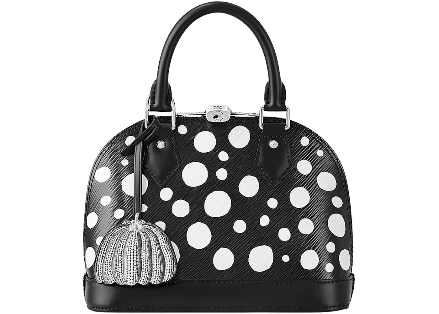 Louis Vuitton x Yayoi Kusama Alma BB Black/White - vue secondaire A