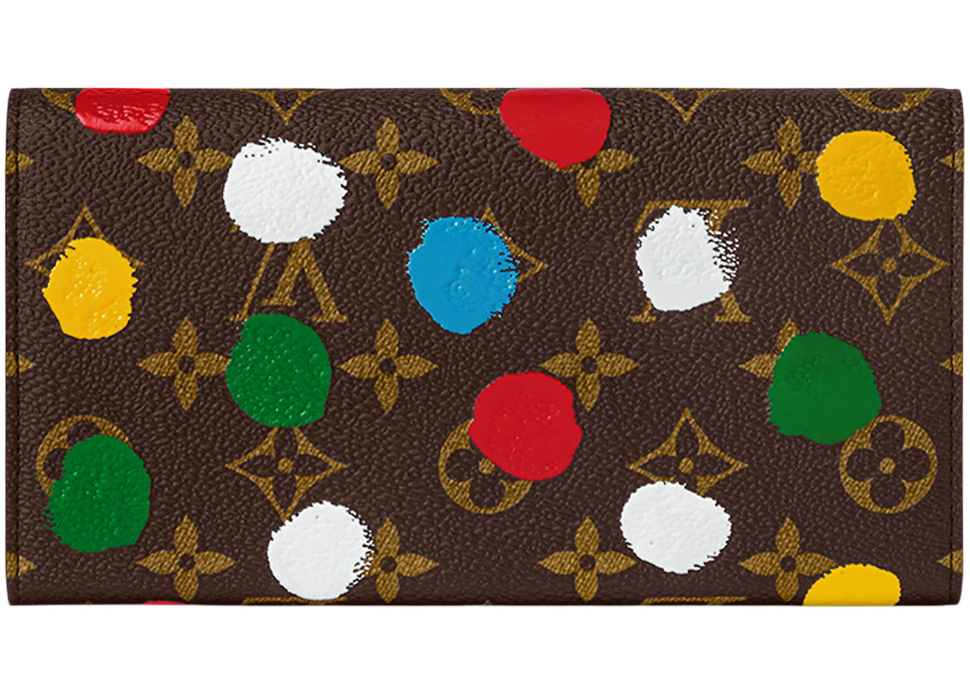 Louis Vuitton x Yayoi Kusama Sarah Wallet Monogram Multicolor - vue secondaire A