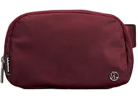 Lululemon Everywhere Gürteltasche Umhängetasche Rot Merlot
