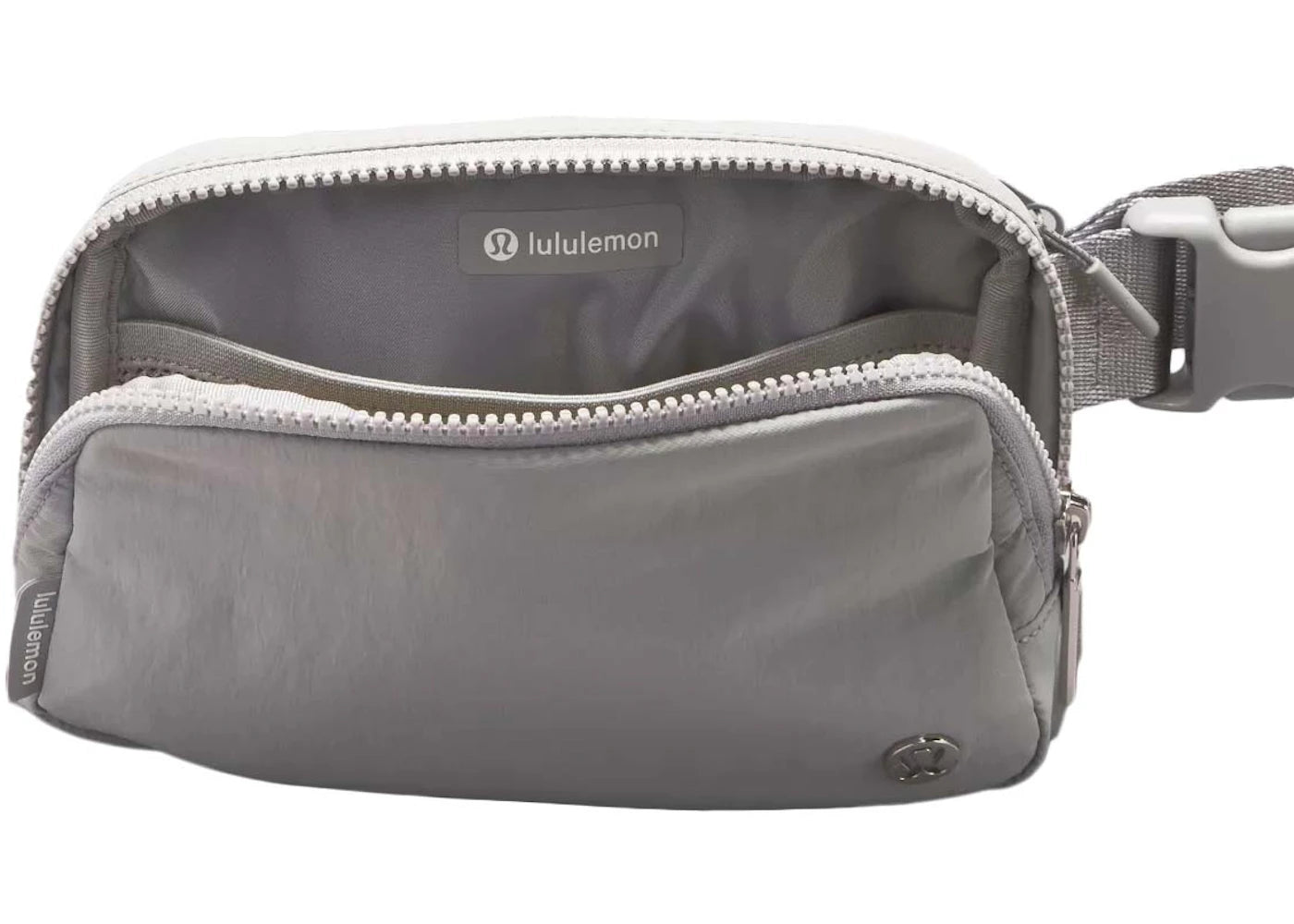 Lululemon Everywhere Gürteltasche Umhängetasche Silber Tropfen - vue secondaire B