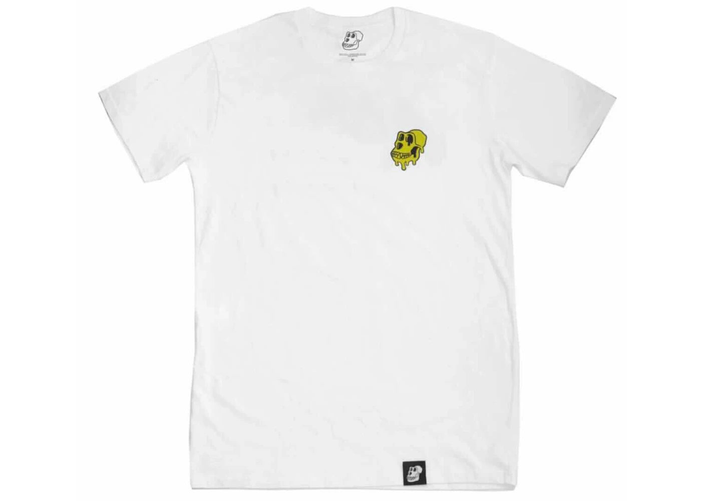 MAYC Mutant Ape Yacht Club T-shirt White/Yellow - vue secondaire B