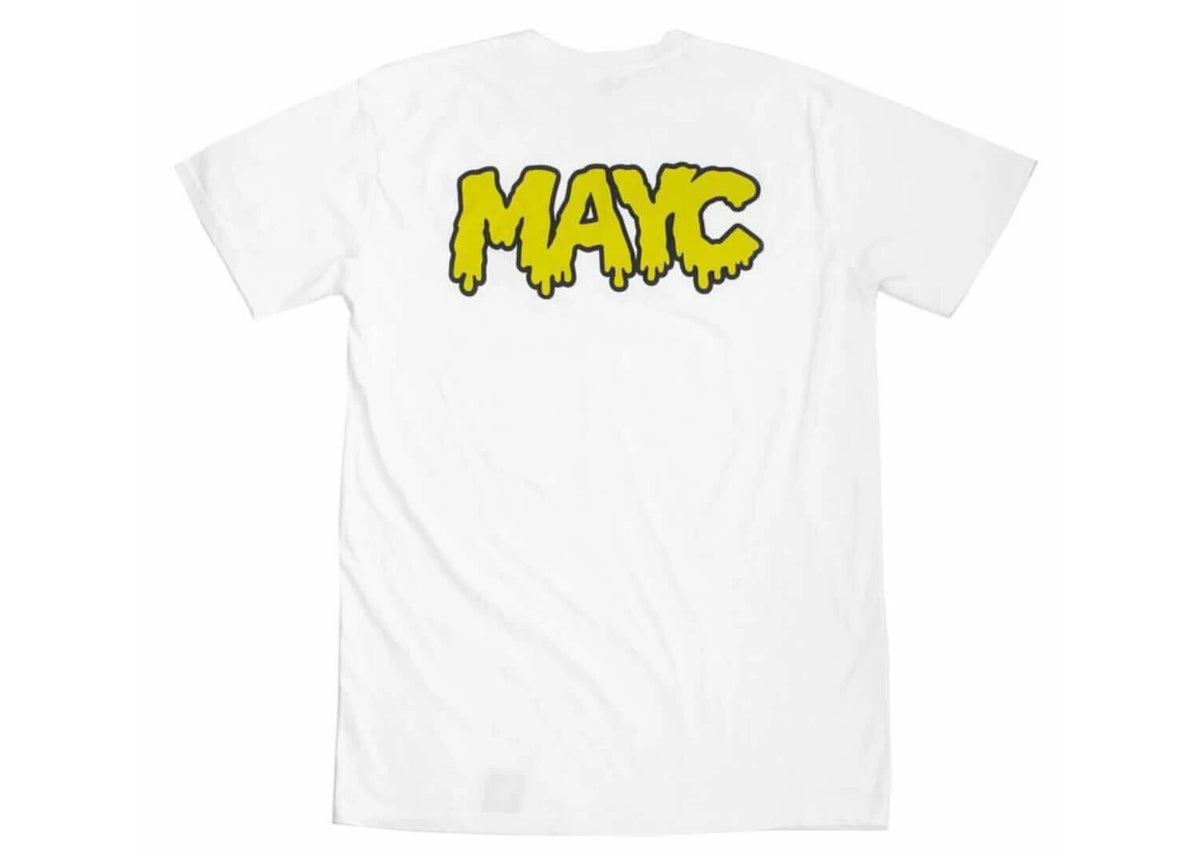 MAYC Mutant Ape Yacht Club T-shirt White/Yellow - vue secondaire B