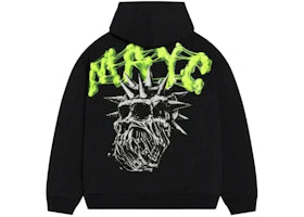 MAYC Slime Hoodie Black - vue 360