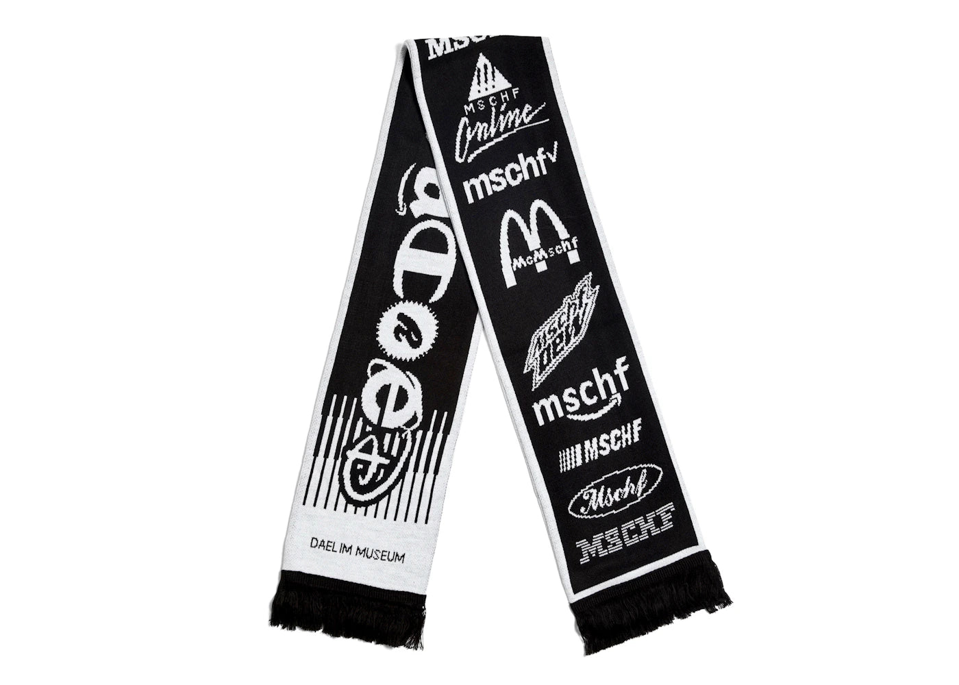 MSCHF Nothing Is Sacred Scarf Black - vue secondaire B