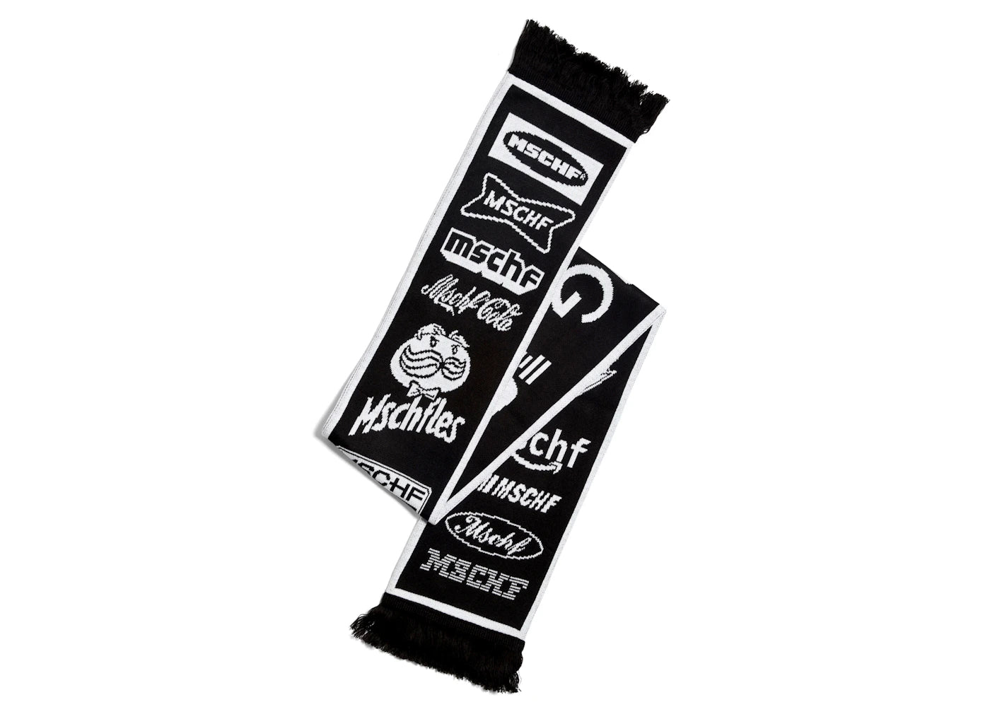 MSCHF Nothing Is Sacred Scarf Black - vue secondaire A