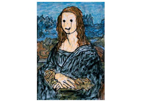 Madsaki Mona Lisa 3P Print (Signed, Edition of 300) - vue 360