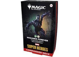 Magic: The Gathering Marvel Super Heroes Wakanda Forever Commander Deck - vue 360