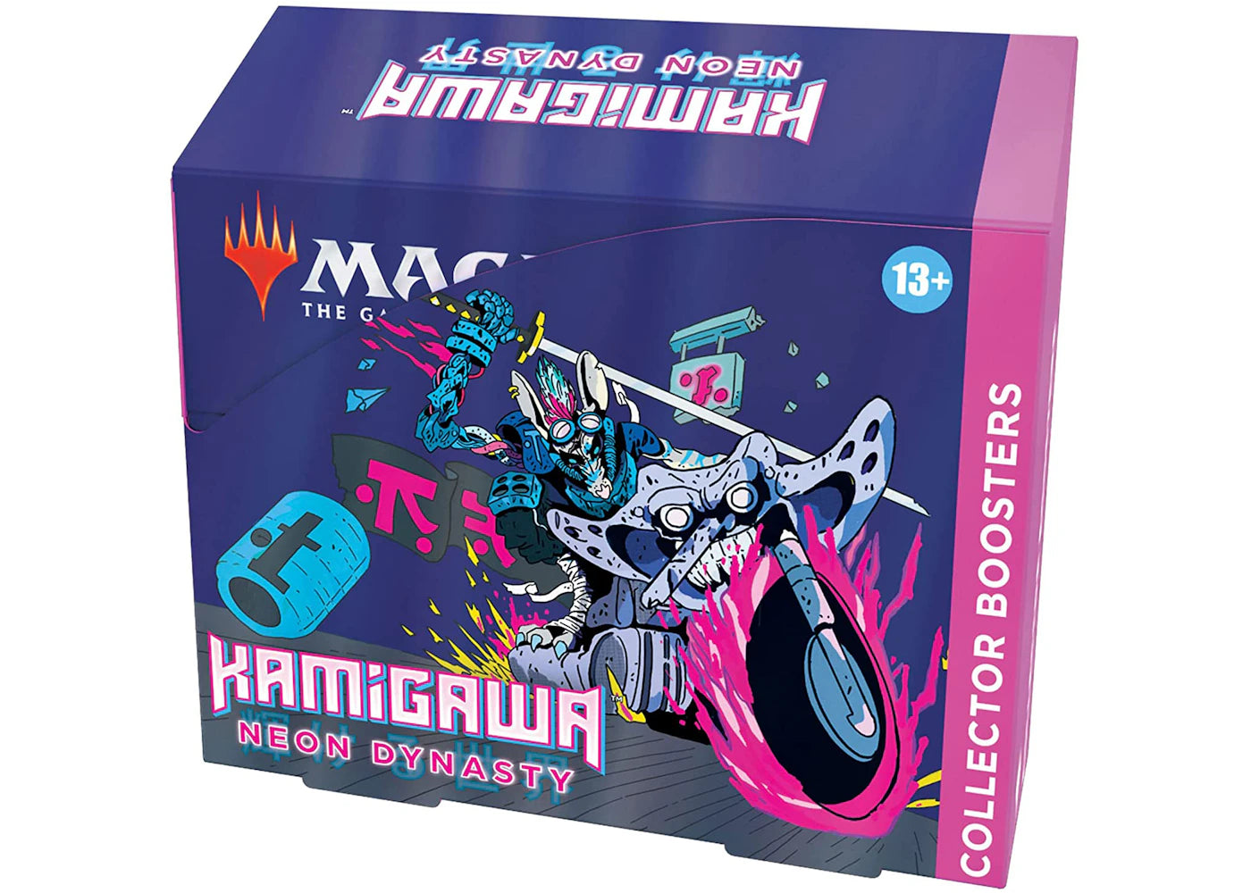Magic: The Gathering TCG Kamigawa: Neon Dynasty Collector Booster Box - 12 Packs (180 Cards) - vue secondaire A