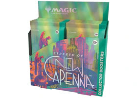 Magic: The Gathering TCG Streets of New Capenna Collector Booster Box - 12 Packs (180 Cards + 1 Box Topper) - vue 360